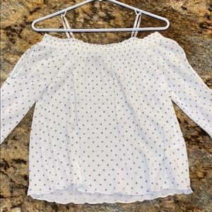 Papaya Off the Shoulder and open sleeve Blouse !!!